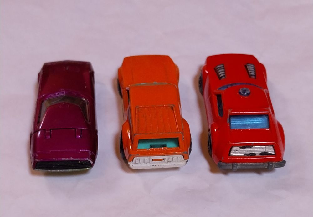 3 miniaturas antigas Matchbox