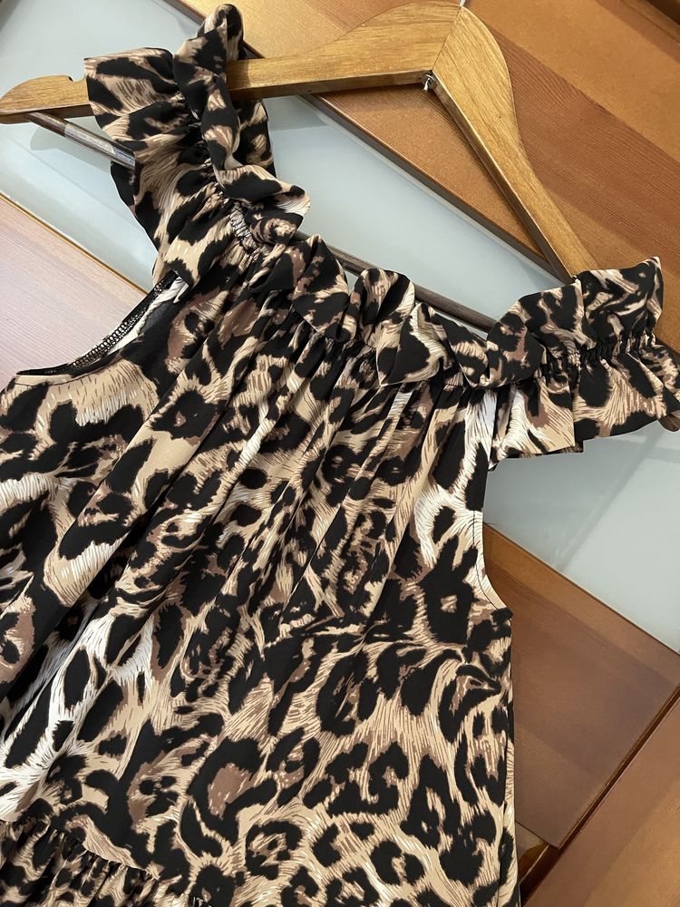 Sukienka panterka leopard