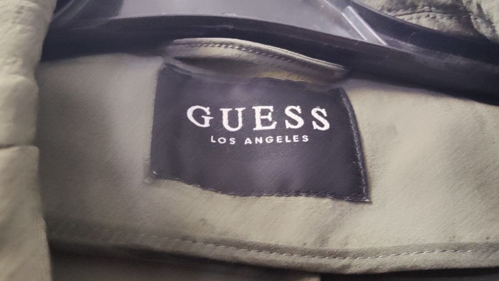 GUESS 100% Оригинал Крутой Пиджак В Идеале M/L Stretch Smart Biker