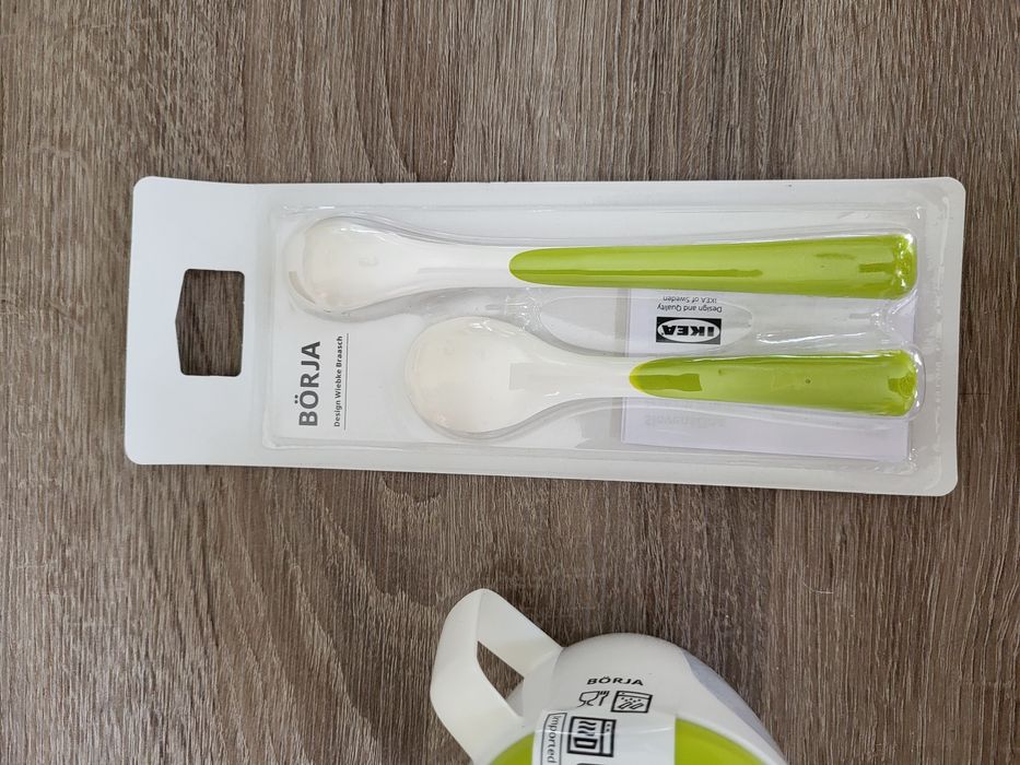 Borja kubek z dziubkiem łyżeczki ikea