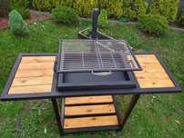 Grill ogrodowy węglowy nowoczesny loft