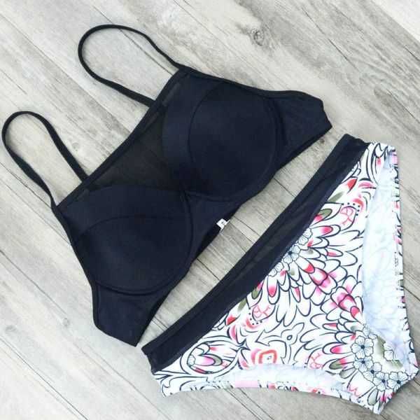 KOSTIUM kąpielowy dwuczęściowy strój bikini roz. 36