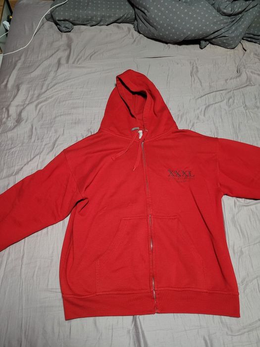 Bluza z kapturem na siłownię firmy XXXL rozmiar L