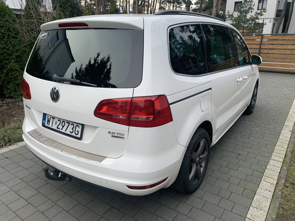 Volkswagen Sharan, 2.0 TDI, DSG, 7 miesc, bogate wyposazenie, navi