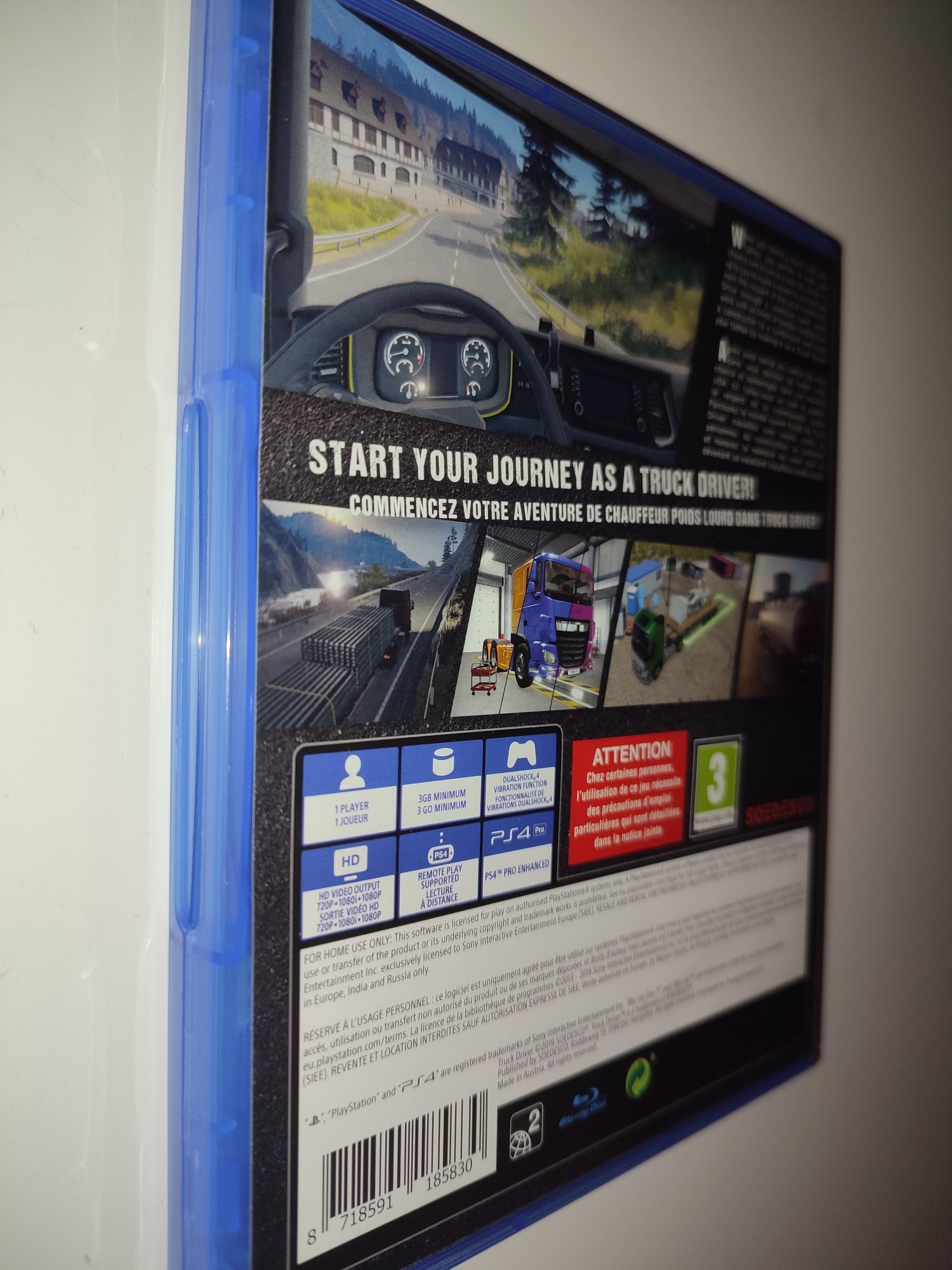 Gra Ps4 Truck Driver wersja PL gry PlayStation 4 Simulator 22 Farming