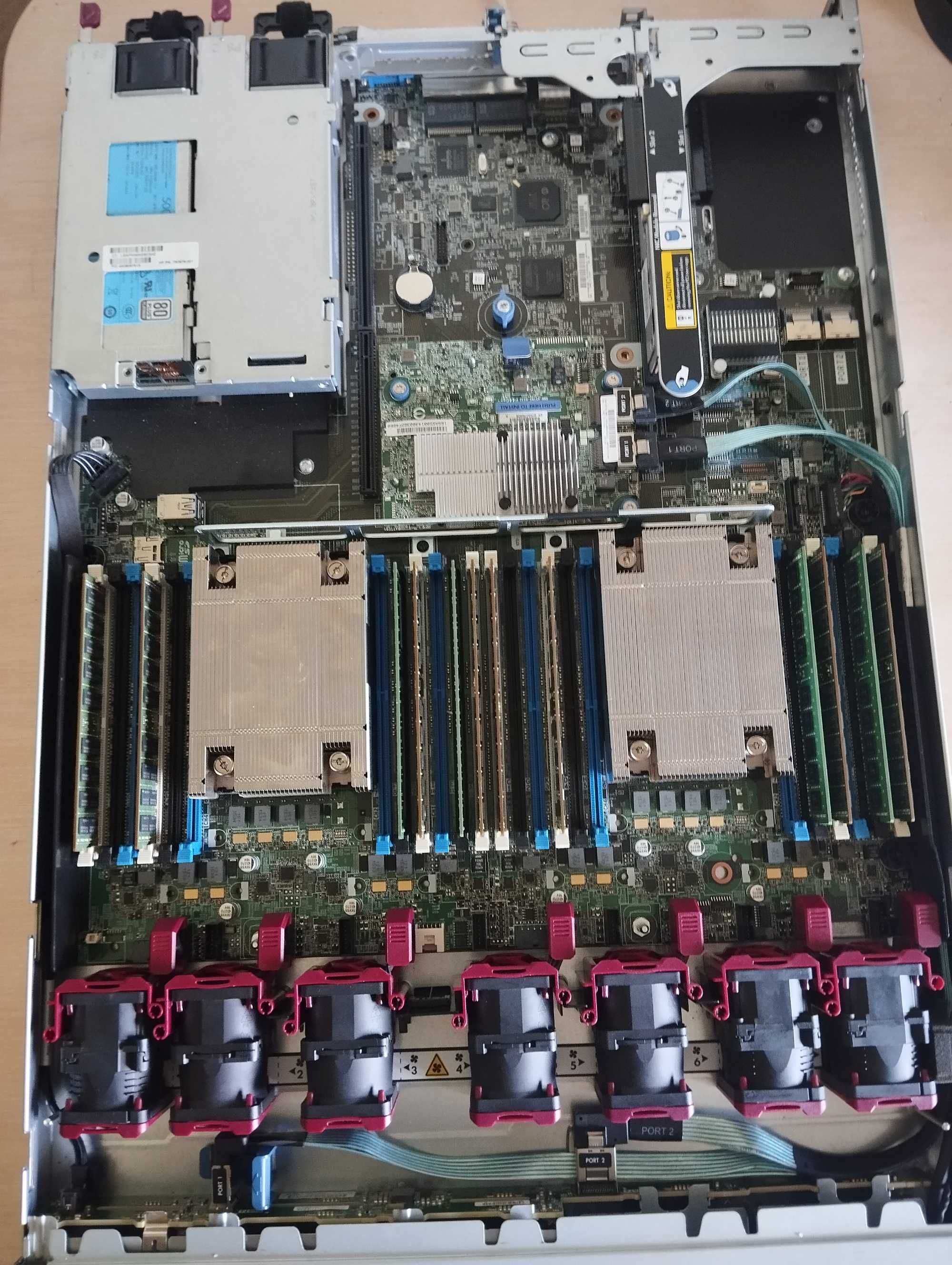 Сервер HP DL360 Gen9 Xeon 2690v4 160Gb DDR4 RAM HP 440AR Raid 2Gb