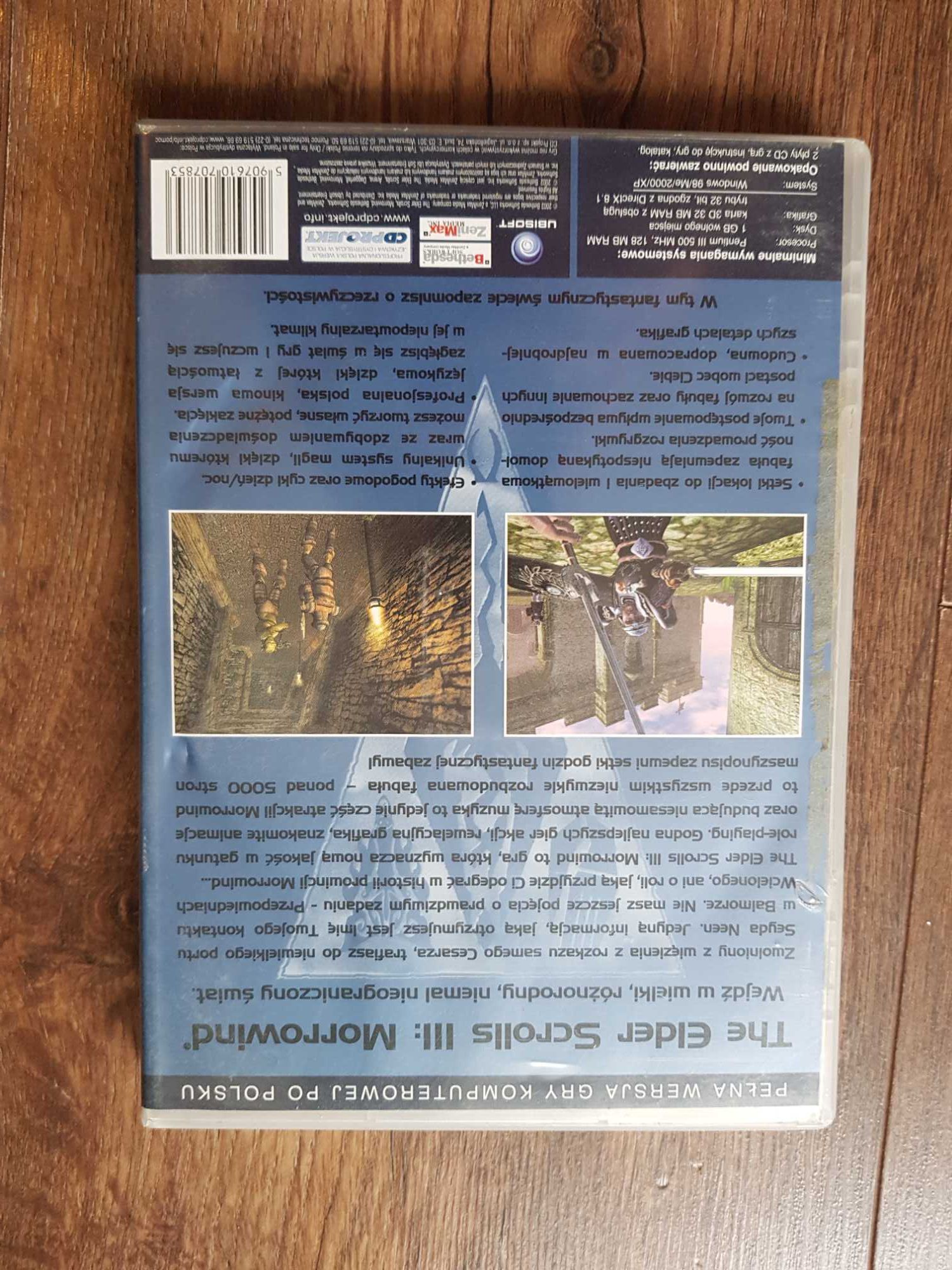 Gra "The Elder Scrolls III: Morrowind"
