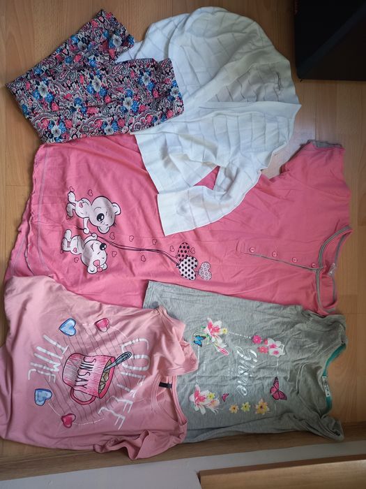 Zestaw spodnie Polar bluza Sukienk leginsy Champion Nauszniki  152 158