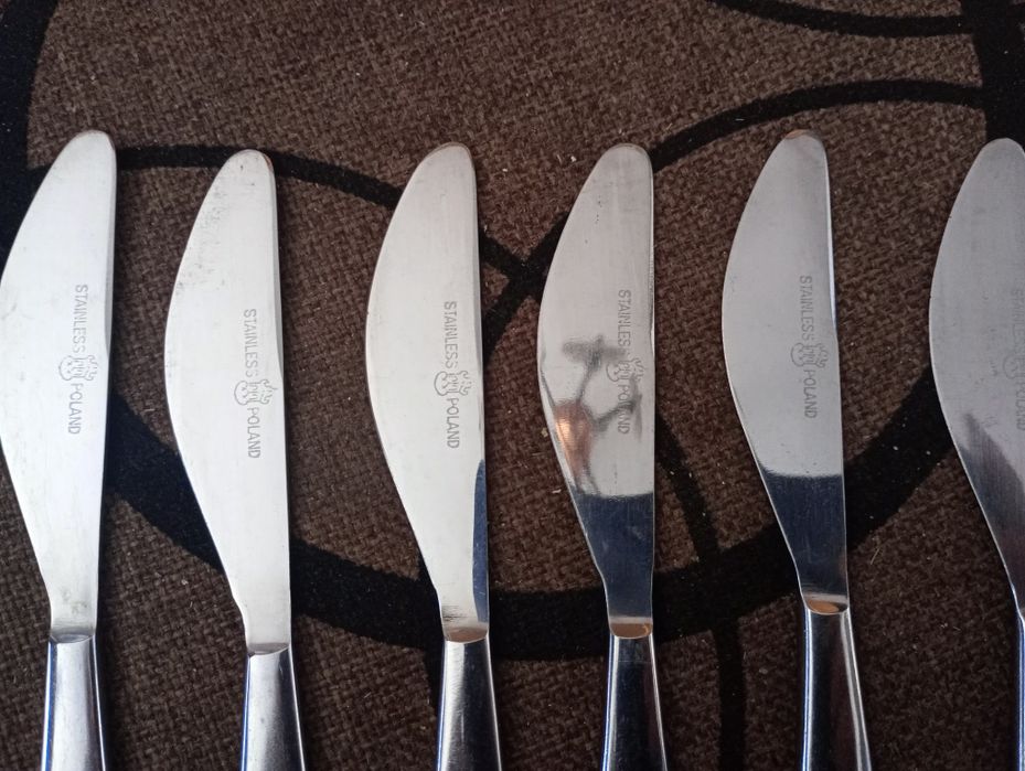 Zestaw noży Polwid z PRL