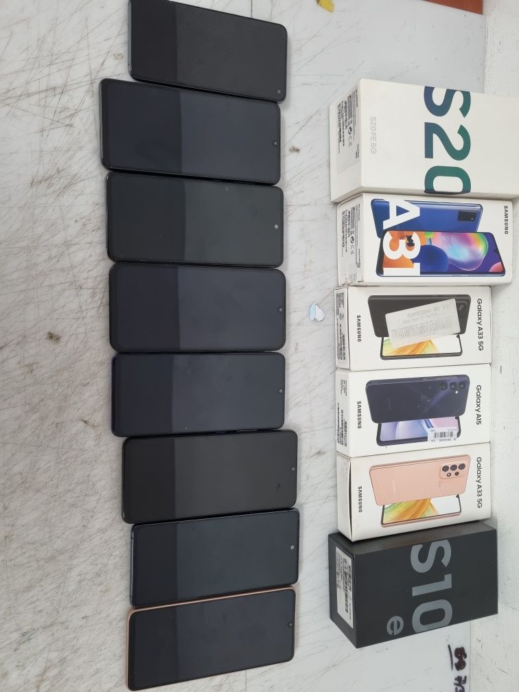 SAMSUNG S20 FE 5G S10e A31 A33 5G A53 5G A12 A15