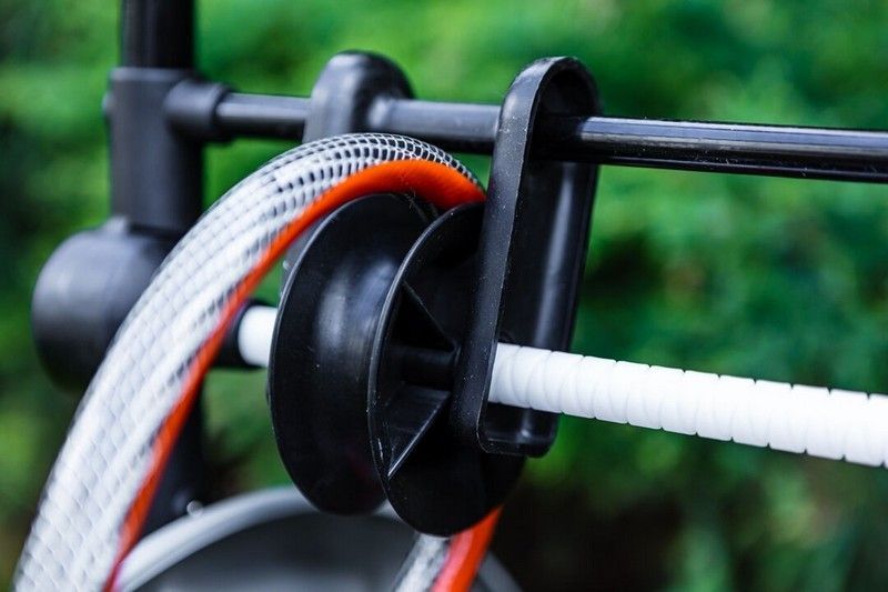 Wózek Na Wąż Ogrodowy,Metalowy,Do 60 M Węża 1/2'' Neo