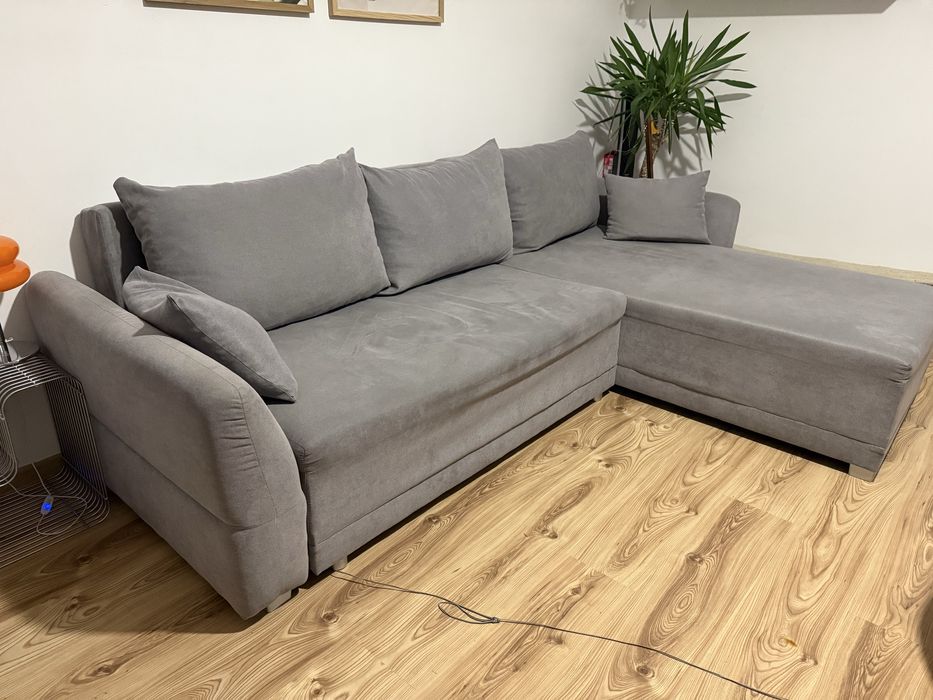 Narożnik z funkcją spania