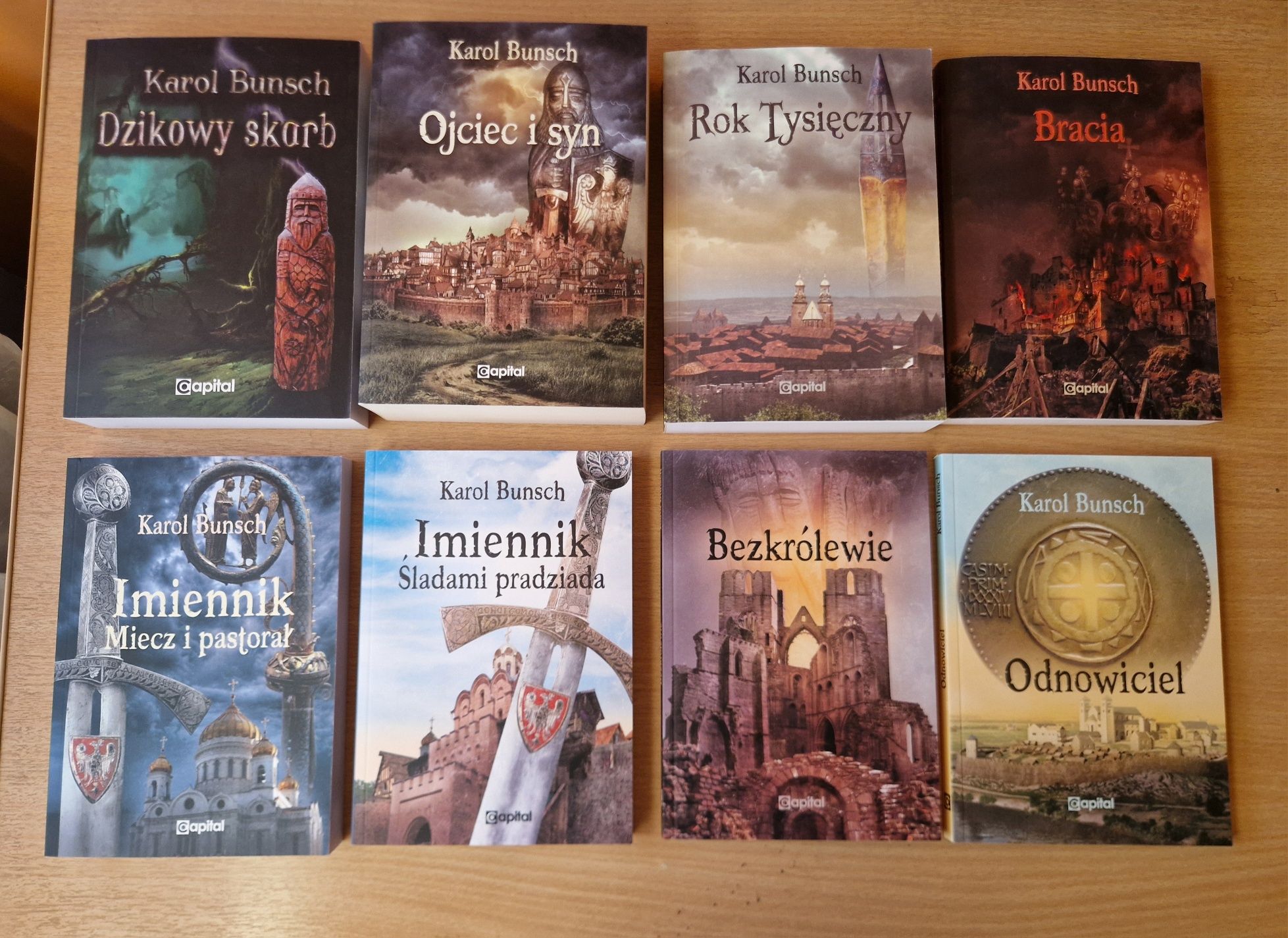 Karol Bunsch - Powieści Piastowskie, stan bardzo dobry