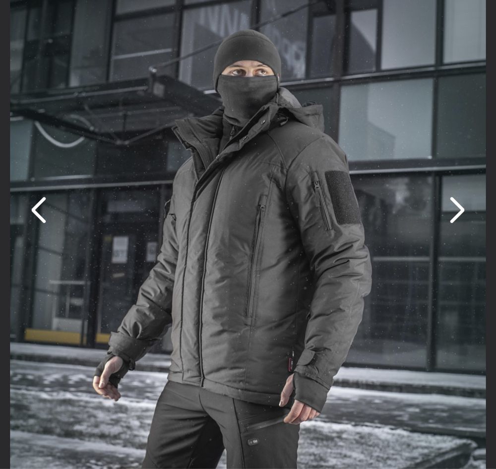 MTac куртка тактична зимова Alpha Extreme Gen.III Black