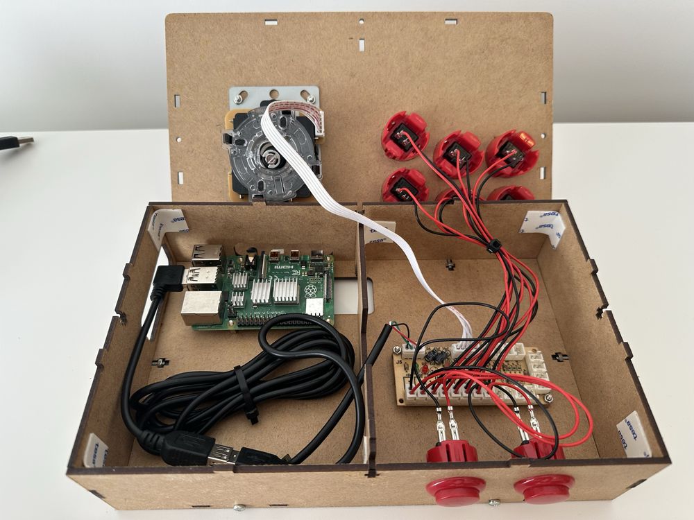 Caixa Arcade DIY - Raspberry Pi (RetroPie)