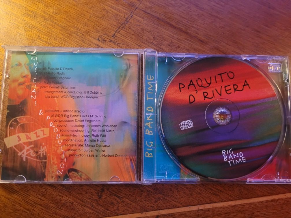 CD Paquito D'Rivera Big Band Time 2003 Ltd