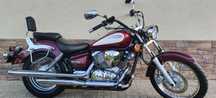 Yamaha drag Star 125 nie shadow transport