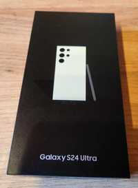Nowy Samsung Galaxy S24 Ultra 512GB tytan żółty 24m gwarancja plomby
