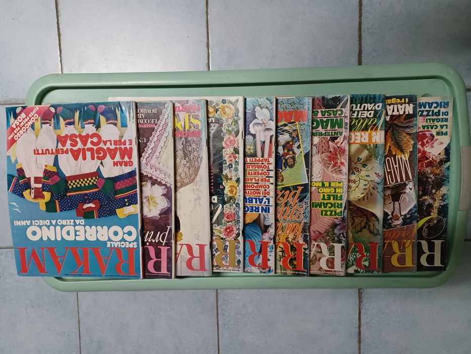 Revistas Rakam de 1980, 1981, 1982, 1983 e 1984