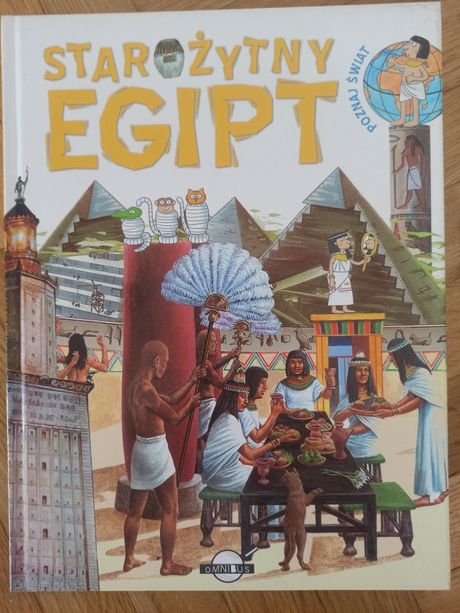 książka o starożytnym Egipcie