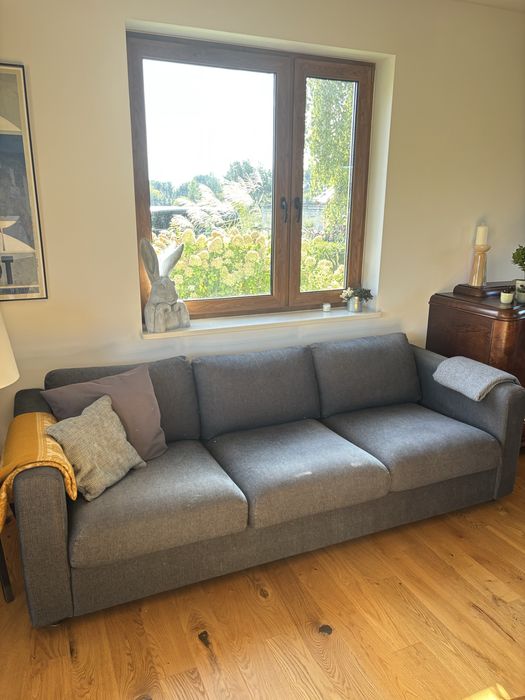 Kanapa sofa Vimle IKEA grantowa