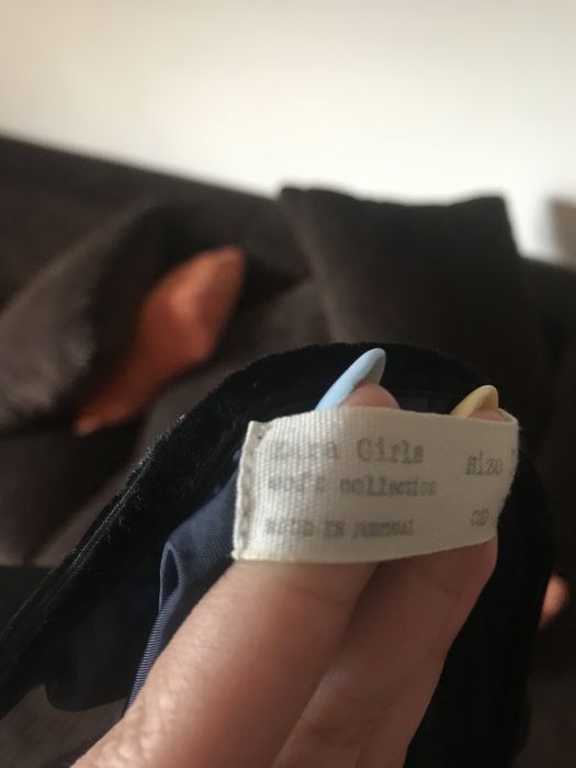 Vestido de tule zara, 7 anos