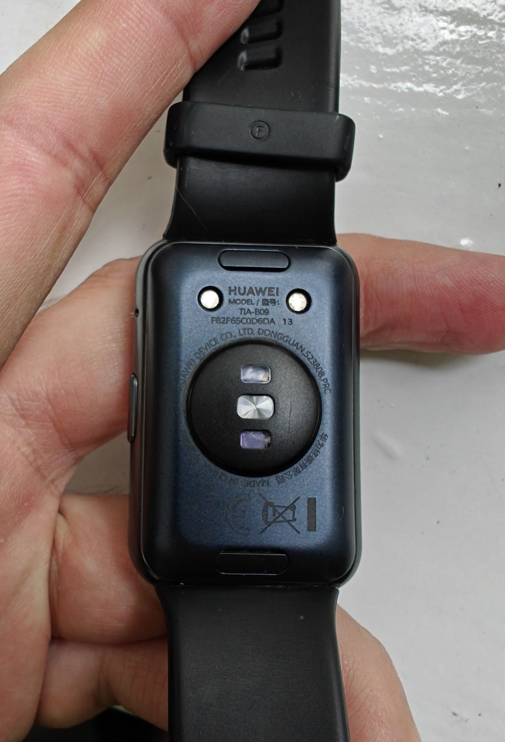 Смарт годинник Huawei watch fit чорного кольору