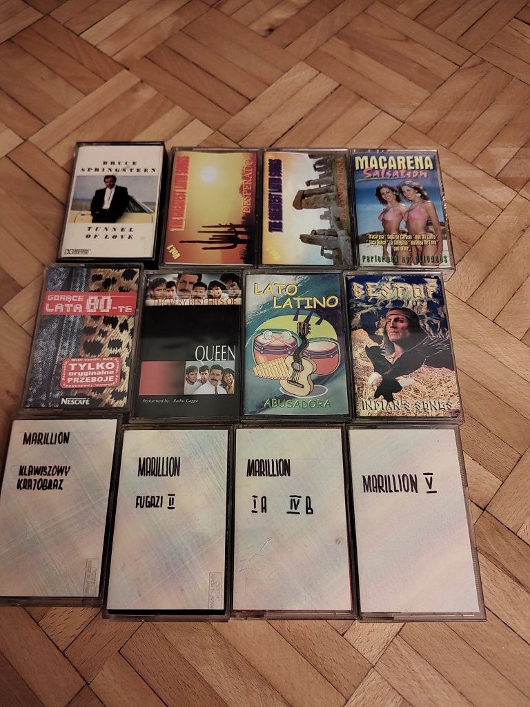 Kasety audio, muzyka różna, dziecięca