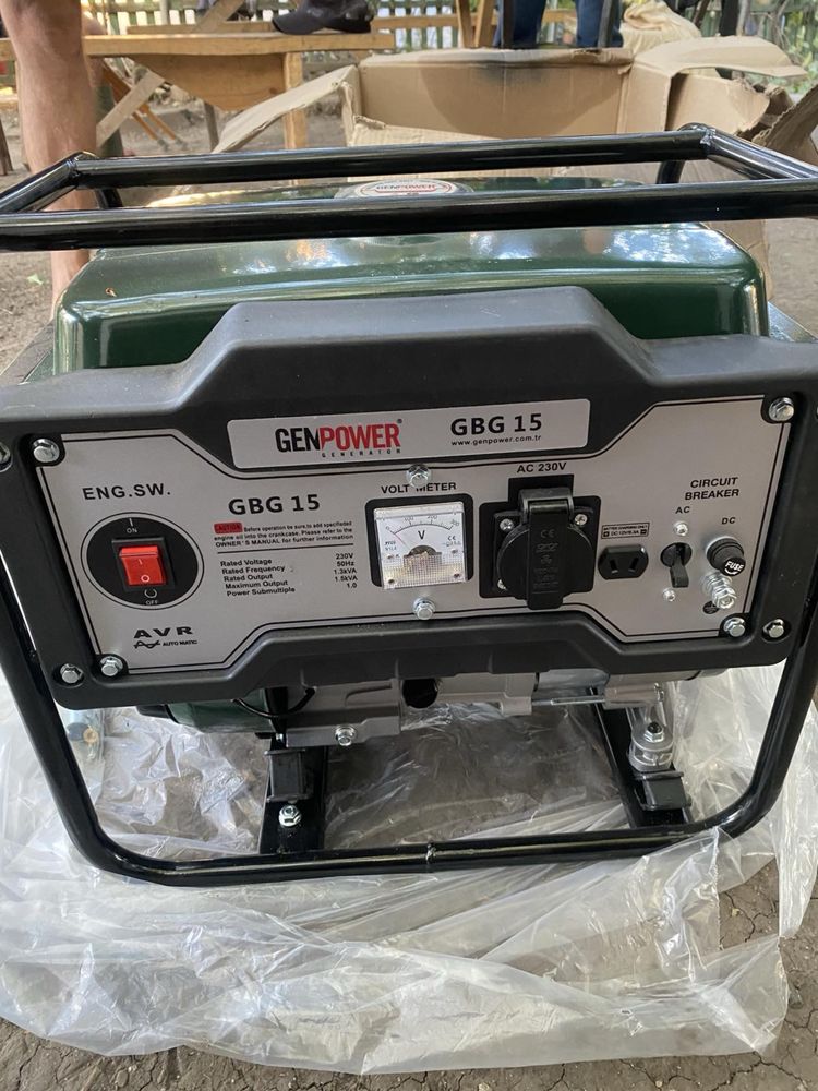 Генератор 1.5 kva Genpower