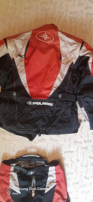 мотоформа мотокомбинезон polaris рост 180см разм 50 целый чистый