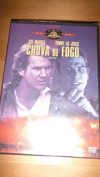 DVD novo original do filme "Chuva de Fogo"