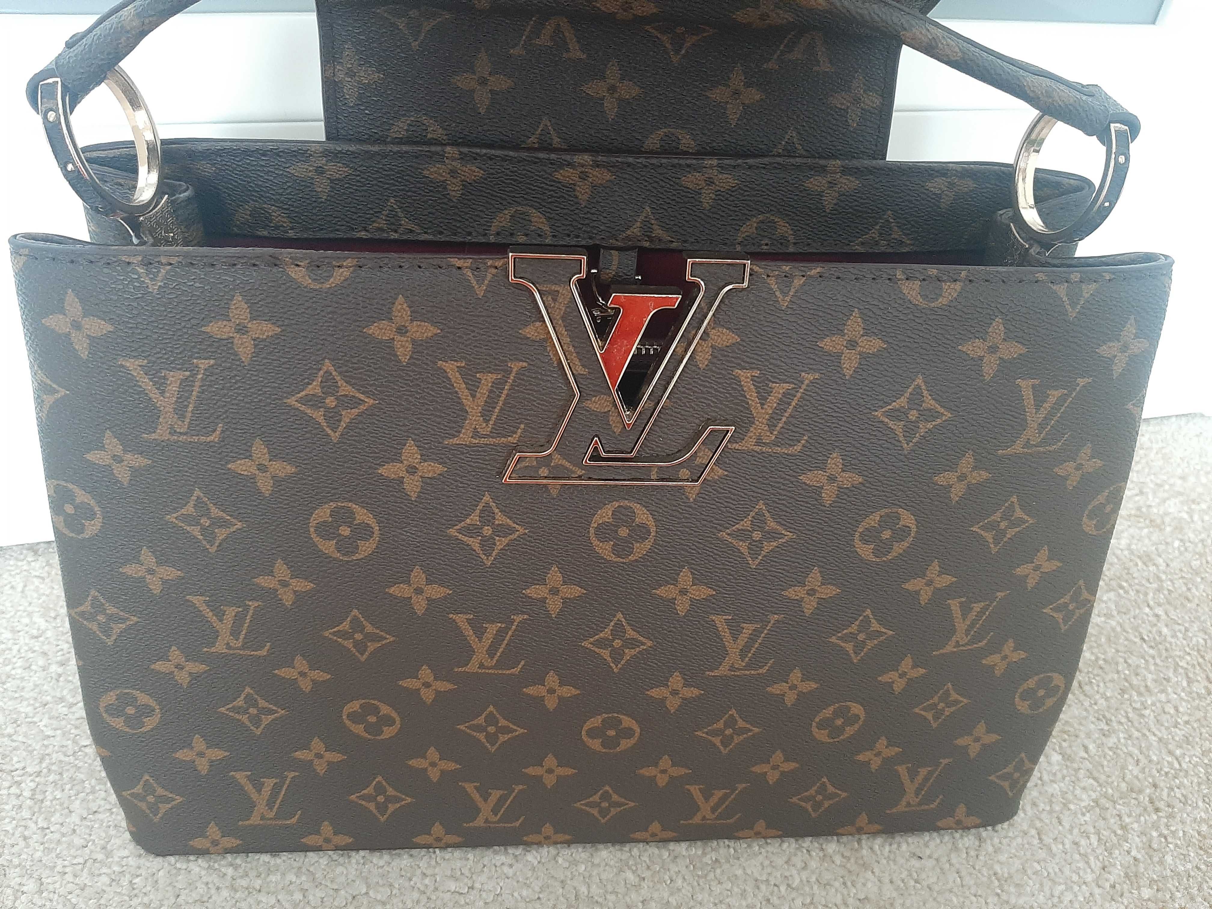 Torebka Louis Vuitton brązowa
