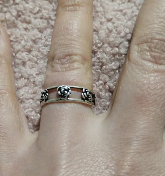 Каблучка біжутерія троянди