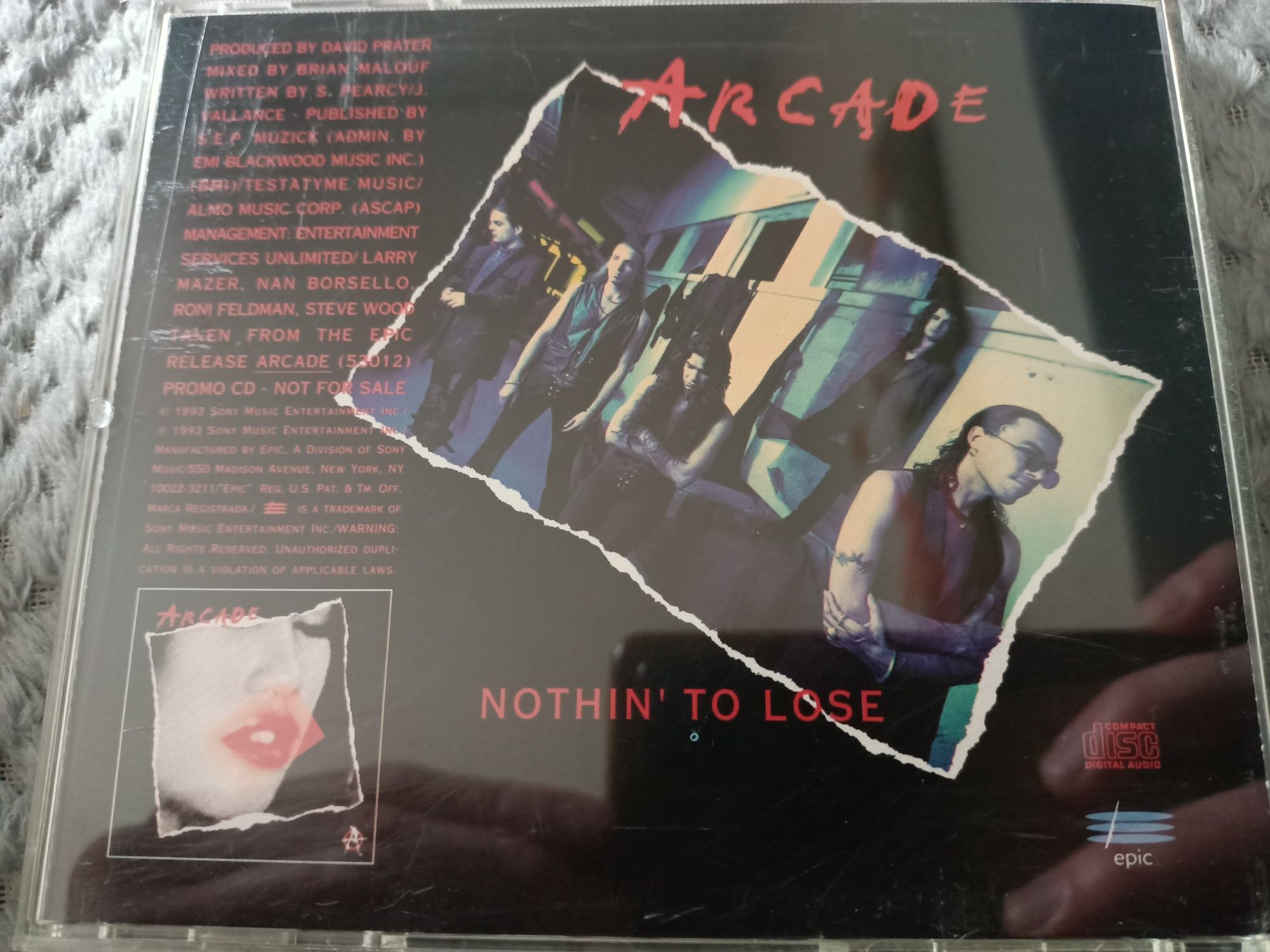 Arcade - Nothin' To Lose (CD, Single, Promo)(hard rock)(ex)