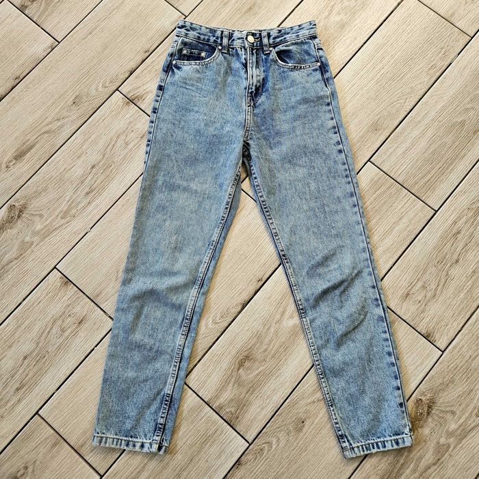 Jeansy mom fit 32 sinsay stan jak nowe
