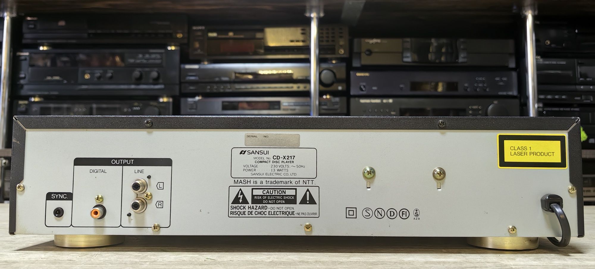 CD програвач Sansui CD-X217