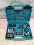 MAKITA HP333D акумуляторний ударний шуруповерт 12V +2АКБ+ЗП+біти+кейс