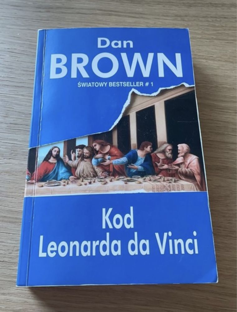 „Kod Leonarda da Vinci” Dan Brown wyd. Albatros