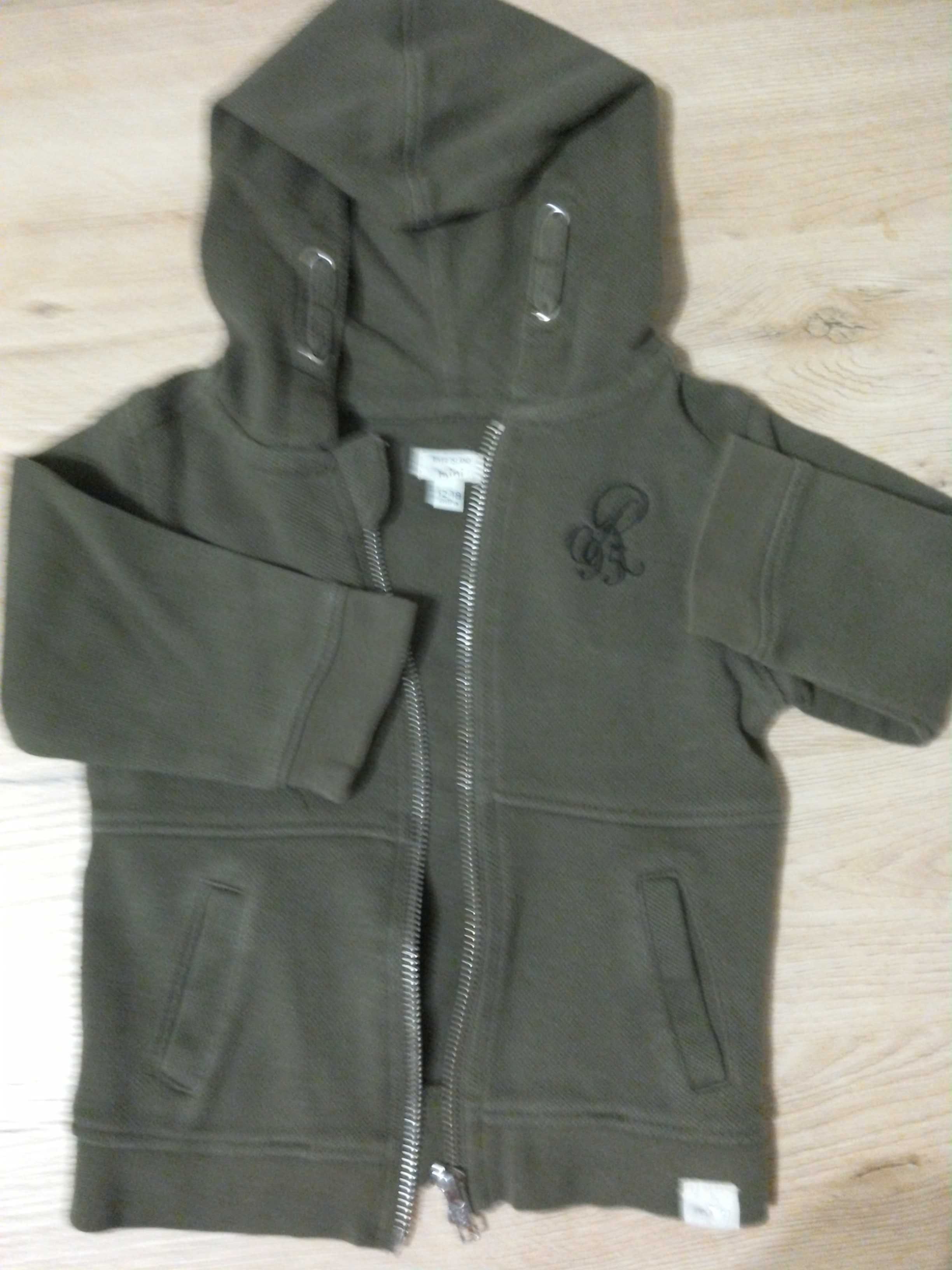 Zielona bluza z kapturem River Island w rozm. 86