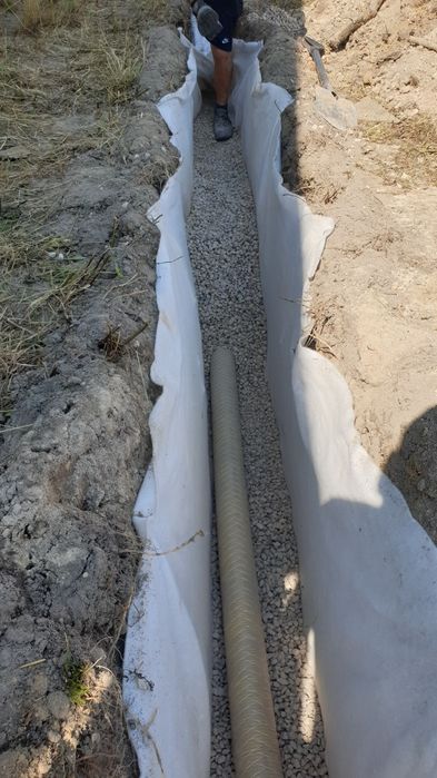 Usługi minikoparką 2,7t wywrotka do12ton, Drenaże, Odwodnienia