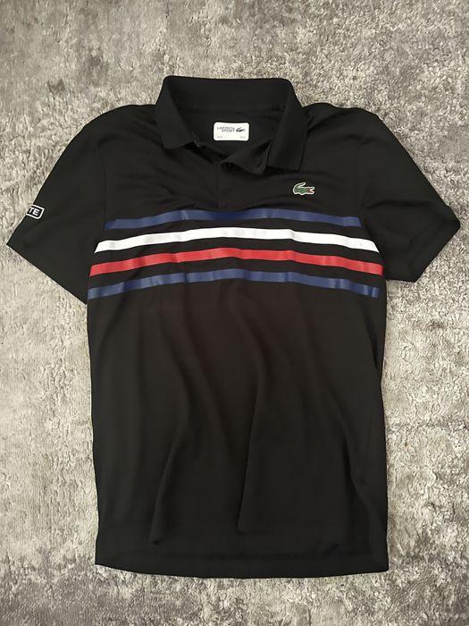 Polo preto lacoste