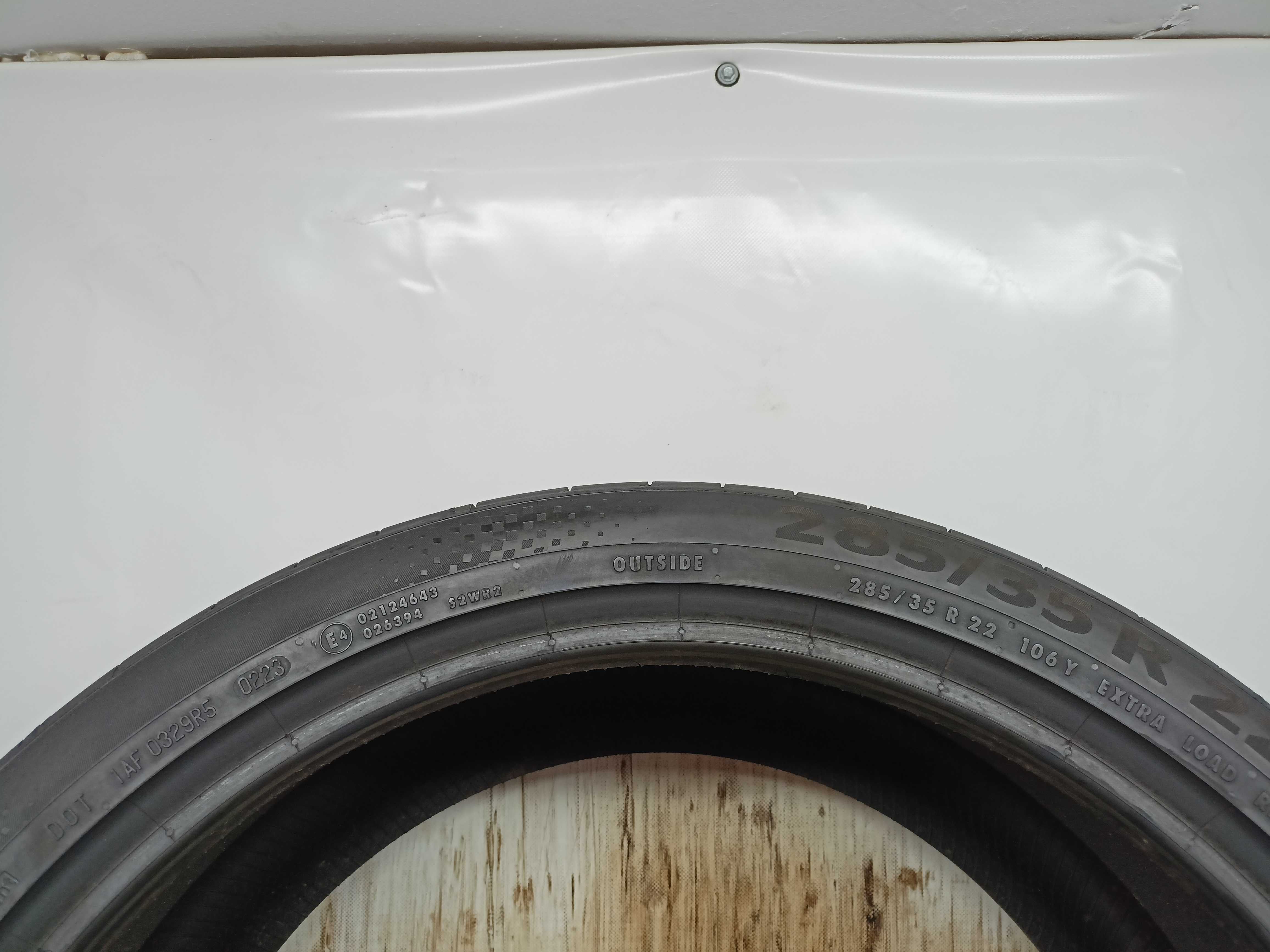 Continental SportContact 6 285/35/22 2023r. 106Y 6,9mm (1686)