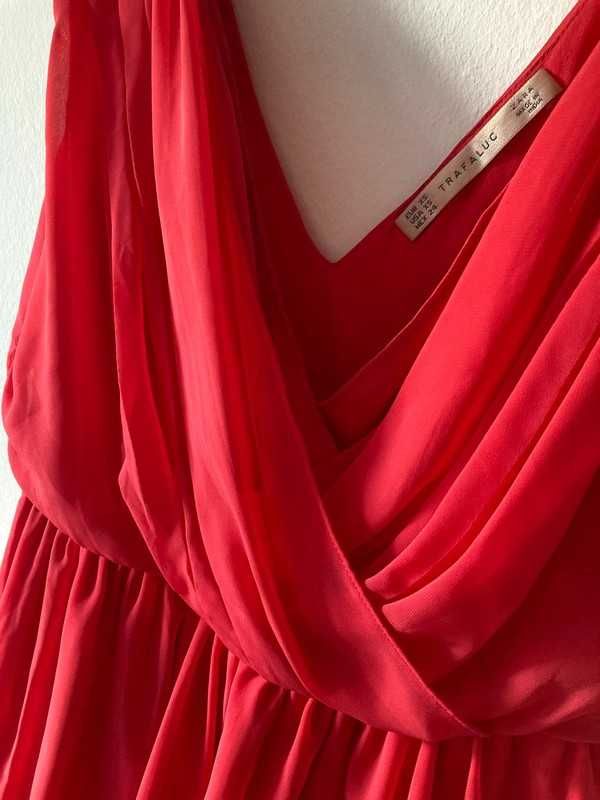 Vestido Mini - rosa/coral - Zara