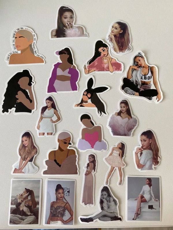 Zestaw naklejek Ariana Grande naklejki Ariana Grande