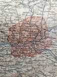 stara mapa sztabowa niemiecka 1915 r
