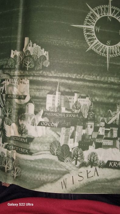 Książka  Jura Krakowsko Częstochowa. 1955