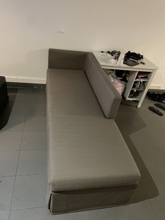 Sofa cinza, impecavel. Ótimo para sala de estar