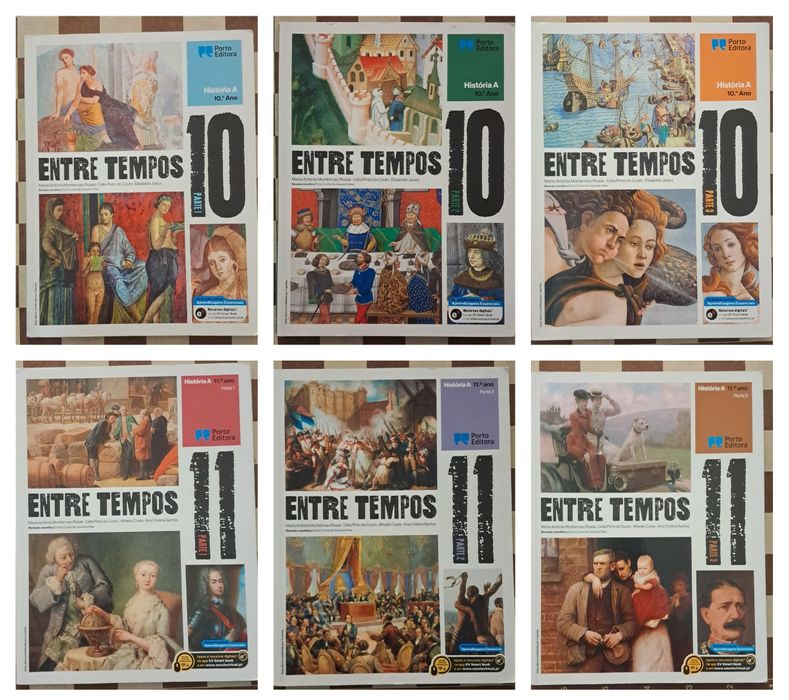 Livros Escolares Entre Tempos História A 10º 11º