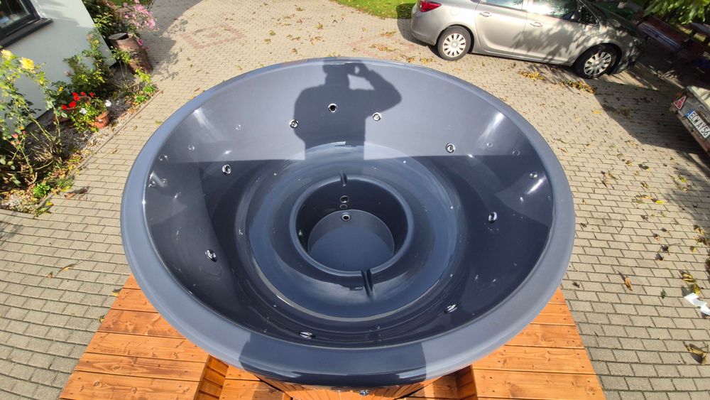 MOBILNA BALIA JACUZZI bania z hydro i Aero masażem spa do wynajęcia