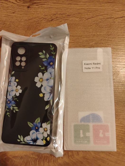 Etui + szkoło Xiaomi redmi note 11 pro